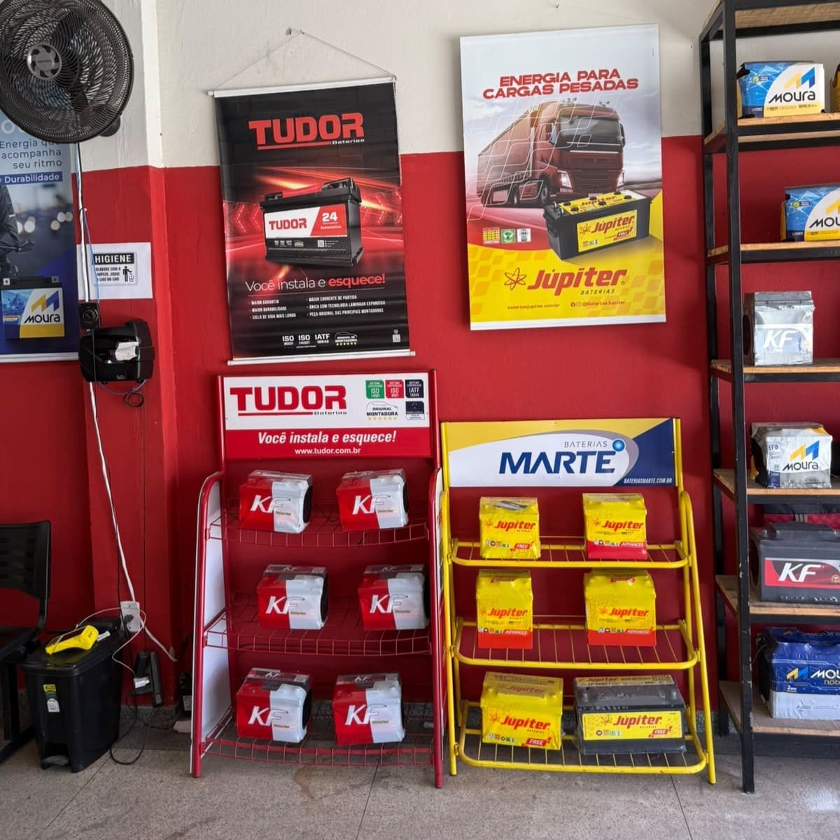 Atendimento de baterias em Ipatinga